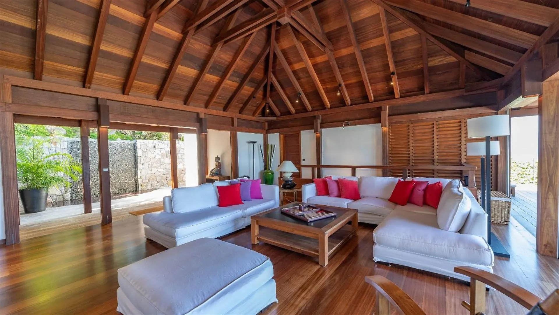 Modern Villa With Asian Influenced Decors St. Barthelemy